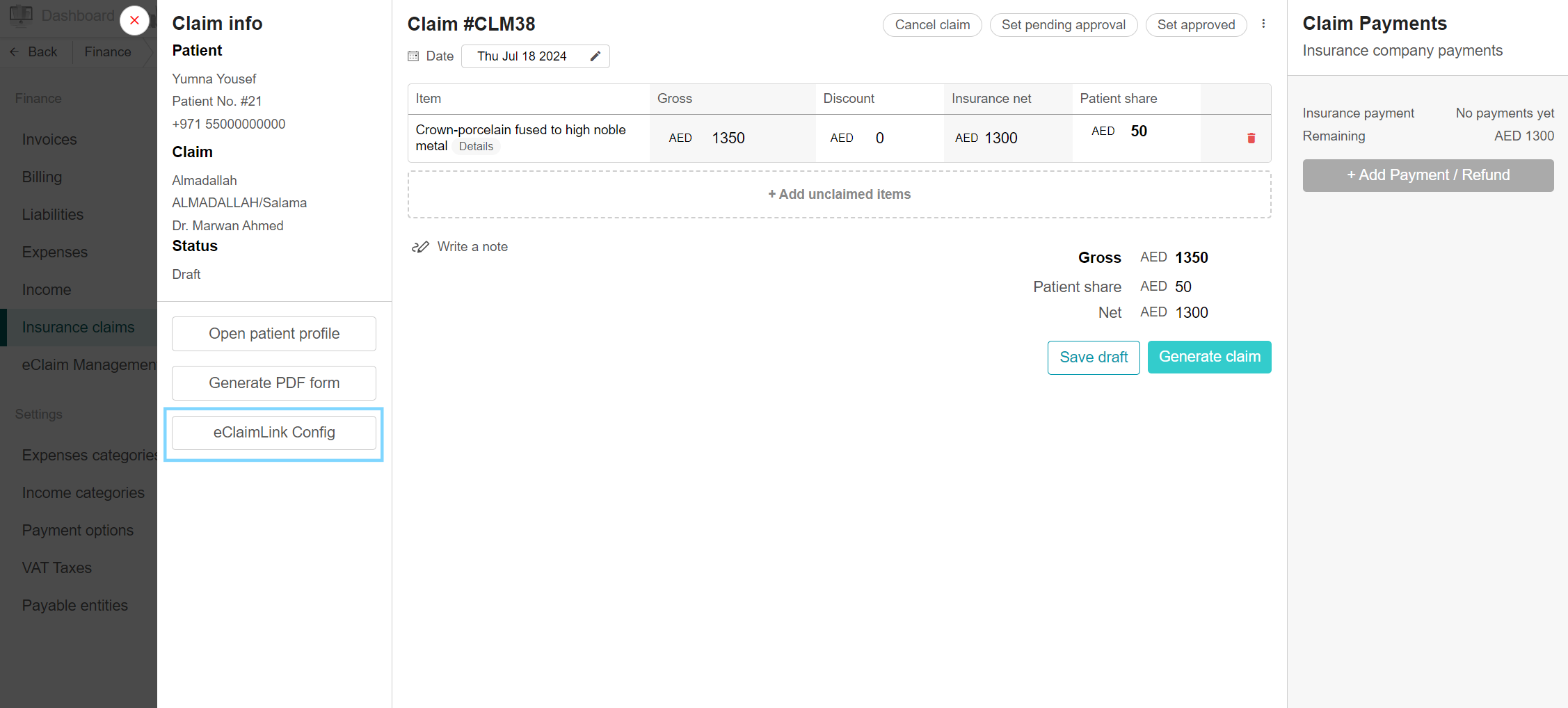 navigate to eclaimlink config.png