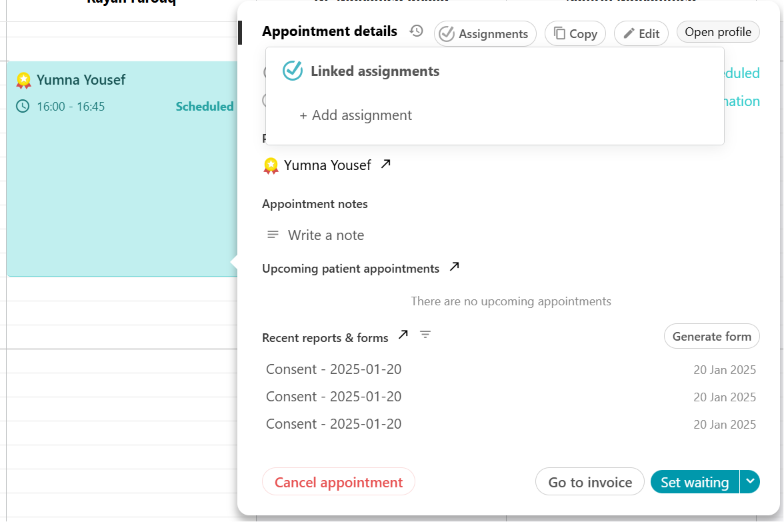 Assignments linked to an appointment.png